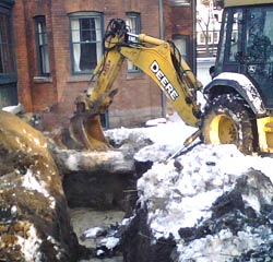 high park plumbers replacing drain