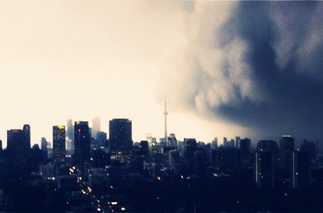 Toronto basement flooding caused by storms