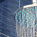 tankless hot water heater heats up shower